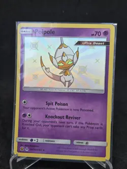Poipole SV19/SV94 Hidden Fates Baby Shiny Holo Rare Pokemon Card TCG - Image 1
