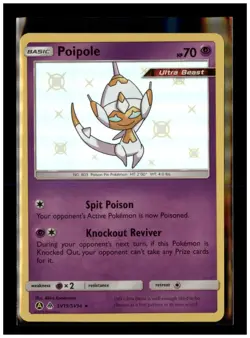 Pokemon Card TCG - Poipole SV19/SV94 - Hidden Fates Baby Shiny Holo Rare - Image 1