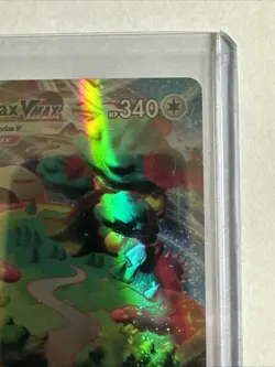 Pokemon Snorlax VMAX Ultra Rare Full Art Holo 142/202 Sword & Shield Card - Image 4
