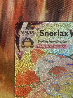 Snorlax VMAX (Secret) 206/202 Swsh01: Sword & Shield Holo - Pokemon Card NM+ - Image 2