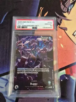 One Piece - Buggy (English Version 2nd Anniversary Set) PSA 10 - Image 3