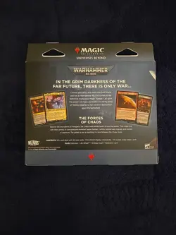 MTG: Warhammer 40k - The Ruinous Powers Commander Deck - New in Box Sealed - Image 2