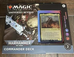 MTG: Warhammer 40k - The Ruinous Powers Commander Deck - New in Box Sealed - Image 1