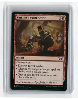 Untimely Malfunction Duskmourn: House of Horror Regular - Image 1