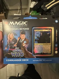 Doctor Who Magic The Gathering Timey-Wimey Commander Deck Sealed New In Box - Image 2