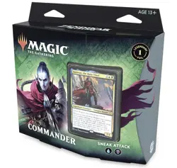 Wizards of the Coast MTG Zendikar Rising SNEAK ATTACK Commander Deck 630509925049 - Image 1