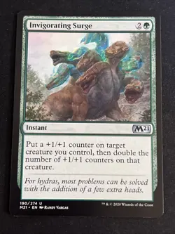 1x Invigorating Surge (190) Core Set 2021 M21 LP MTG Magic the Gathering x1 MKE - Image 1