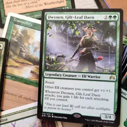 COMMANDER Magic Deck MTG - *Dwynen Gilt-Leaf Daen ELES Tribal ELF Green Tribal* - Image 1