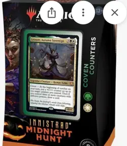Magic the Gathering Innistrad Midnight Hunt - Coven Counters Commander Sealed - Image 1
