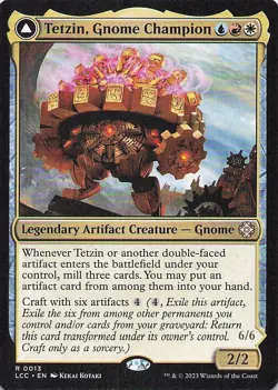 Tetzin, Gnome Champion Commander: the Lost Caverns of Ixalan Regular - Image 1