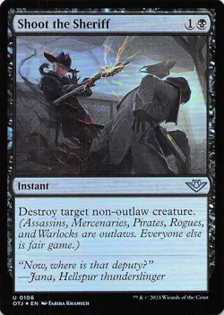 Shoot the Sheriff Outlaws of Thunder Junction Foil - Image 1