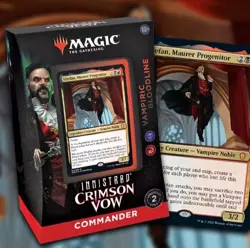 Magic the Gathering MTG Innistrad CRIMSON VOW Commander Deck VAMPIRIC BLOODLINE - Image 1