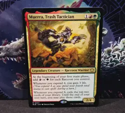 magic the gathering - Muerra, Trash Tactician - Legendary Creature - Raccoon - Image 1