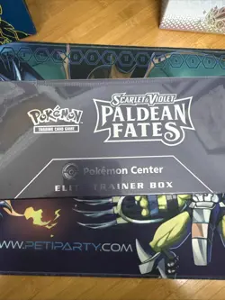Pokemon TCG Scarlet & Violet Paldean Fates Pokemon Center Elite Trainer Box ETB 820650856181 - Image 4
