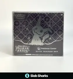 POKEMON CENTER TCG SCARLET & VIOLET PALDEAN FATES SEALED ELITE TRAINER BOX - Image 1