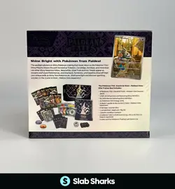 POKEMON CENTER TCG SCARLET & VIOLET PALDEAN FATES SEALED ELITE TRAINER BOX ETB - Image 2