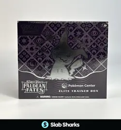 POKEMON CENTER TCG SCARLET & VIOLET PALDEAN FATES SEALED ELITE TRAINER BOX ETB - Image 1