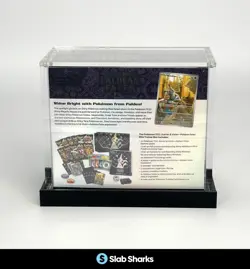POKEMON CENTER TCG SCARLET & VIOLET PALDEAN FATES SEALED ELITE TRAINER BOX - Image 2