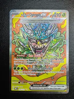 Pokemon TCG Teal Mask Ogerpon ex - SIR SV: Prismatic Evolutions 145/131 NM - Image 1