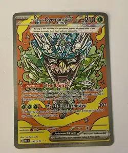 Teal Mask Ogerpon ex 145/131 Sv: Prismatic Evolutions Holo Pokemon TCG NM - Image 1