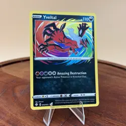 Yveltal 046/072 Shining Fates Holo NM Pokemon Card TCG - Image 1