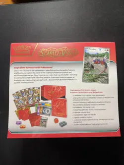 Scarlet and Violet Base Set Pokemon Center ETB Koraidon Exclusive Sealed - Image 2