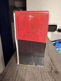 Scarlet and Violet Base Set Pokemon Center Exclusive ETB Koraidon Art SEALED - Image 5