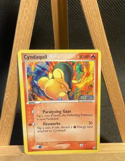 Pokemon TCG Cyndaquil Unseen Forces 54/115 Reverse Holo LP. - Image 1