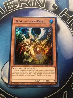 *** DROLL & LOCK BIRD *** 1ST EDITION MINT SECRET RARE RA02-EN006 YUGIOH! - Image 1