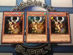 *** 3X DROLL & LOCK BIRD 3X *** 1ST EDITION SECRET RARE SET RA02-EN006 YUGIOH! - Image 1