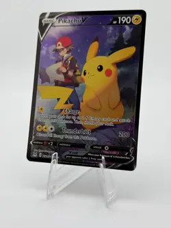 Pokemon Pikachu V Ultra Rare Lost Origin Trainer Gallery TG16/TG30 - Image 2