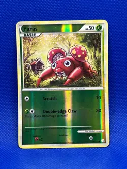 Pokemon Tcg Paras 76/123 Heartgold & Soulsilver Reverse Holo - Image 1