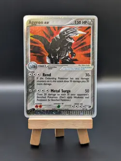 Pokemon TCG: Aggron ex Sandstorm 95/100 Holo Rare - Image 3