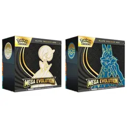 Pokemon Mega Evolution Elite Trainer Box ETB Set of 2 Sealed Brand New Both Arts - Image 1