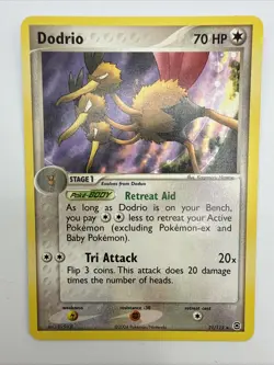 Dodrio 21/112 EX FireRed & LeafGreen Regular Rare Pokemon Card - Image 3