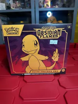 Pokemon: Scarlet & Violet Obsidian Flames Elite Trainer Box ETB New Factory Seal - Image 1