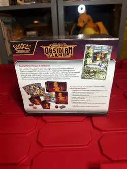 Pokemon: Scarlet & Violet Obsidian Flames Elite Trainer Box ETB New Factory Seal - Image 2