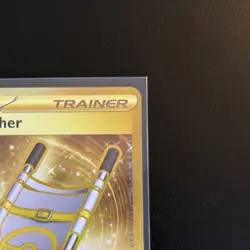 Pokemon Night Stretcher 251/191 Hyper Rare Full Art Sv08 Surging Sparks Holo - Image 4