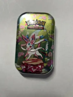 Pokemon TCG Prismatic Evolutions Mini-Tin Factory Sealed New Random Artwork - Image 1