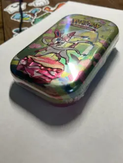Pokemon TCG Prismatic Evolutions Mini-Tin Factory Sealed New Random Artwork - Image 3