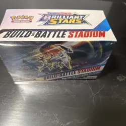 Pokemon TCG Brilliant Stars Build and Battle Stadium Card Game 820650870132 - Image 1