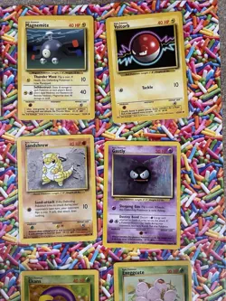 Vintage Pokemon Binder Collection Base Set NM-HP Condition 1999 WOTC TCG Lot #15 - Image 3