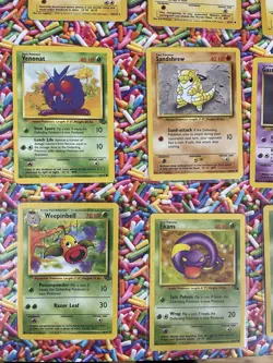 Vintage Pokemon Binder Collection Base Set NM-HP Condition 1999 WOTC TCG Lot #15 - Image 4