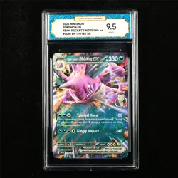 TQG 9.5 MINT+ 2025 Pokemon ENG Team Rocket's Nidoking ex 119/182 RR - Image 1