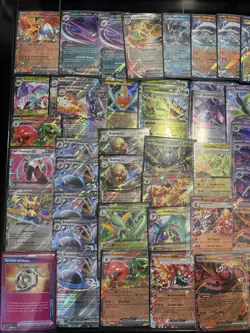 Pokemon EX & Mega EX Lot Playable TCG (79 Cards) Pokemon TCG + 3 Tin Promos - Image 4