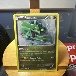 Pokemon TCG Rayquaza XY Black Star Promos XY64 Holo Promo - Image 1