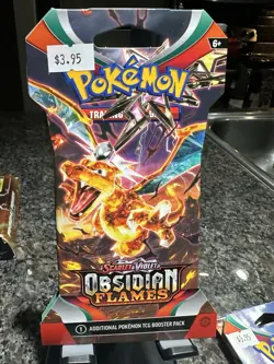 Pokemon Obsidian Flames Blister Pack- Charizard Artwork- Factory Sealed - Image 1