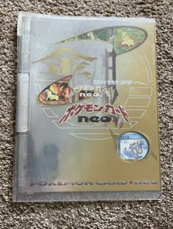 Pokemon 1999 Japanese Neo Genesis Premium File 1 Factory Sealed New! - Image 1