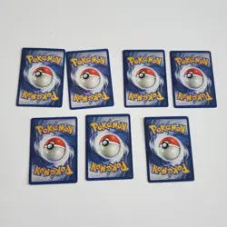 Vintage Pokemon Cards Lot of 7 Fossil Unlimited 1999 WOTC - Image 2