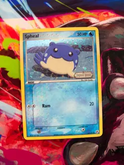 Pokemon TCG Spheal reverse holo legend maker 65/92 LP - Image 1